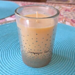 Champagne Toast Scented Candle - Cream